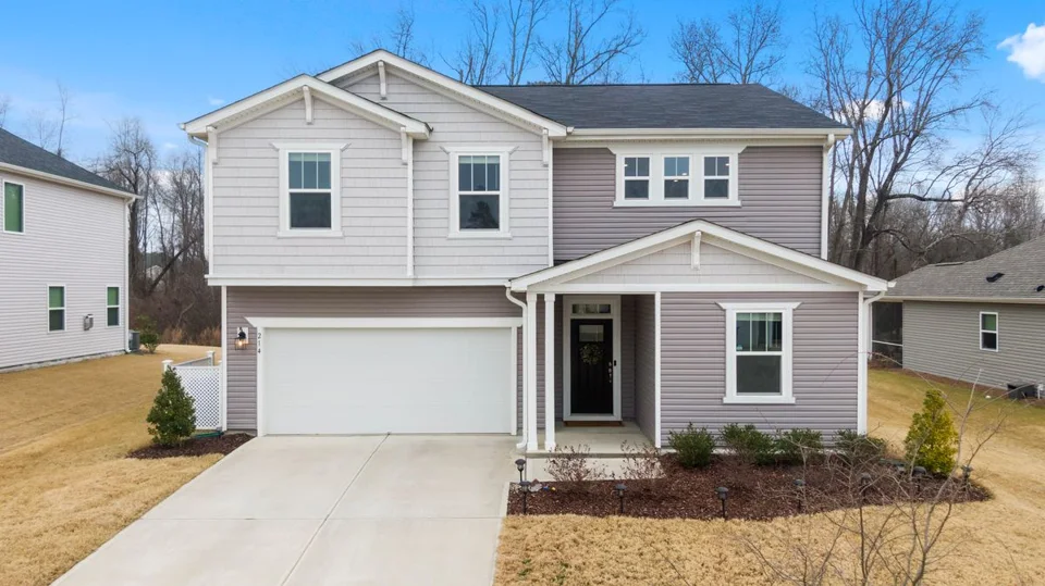 Representative concrete driveway in North Carolina, not a claimed Monroe project